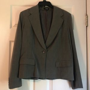 Gray express blazer